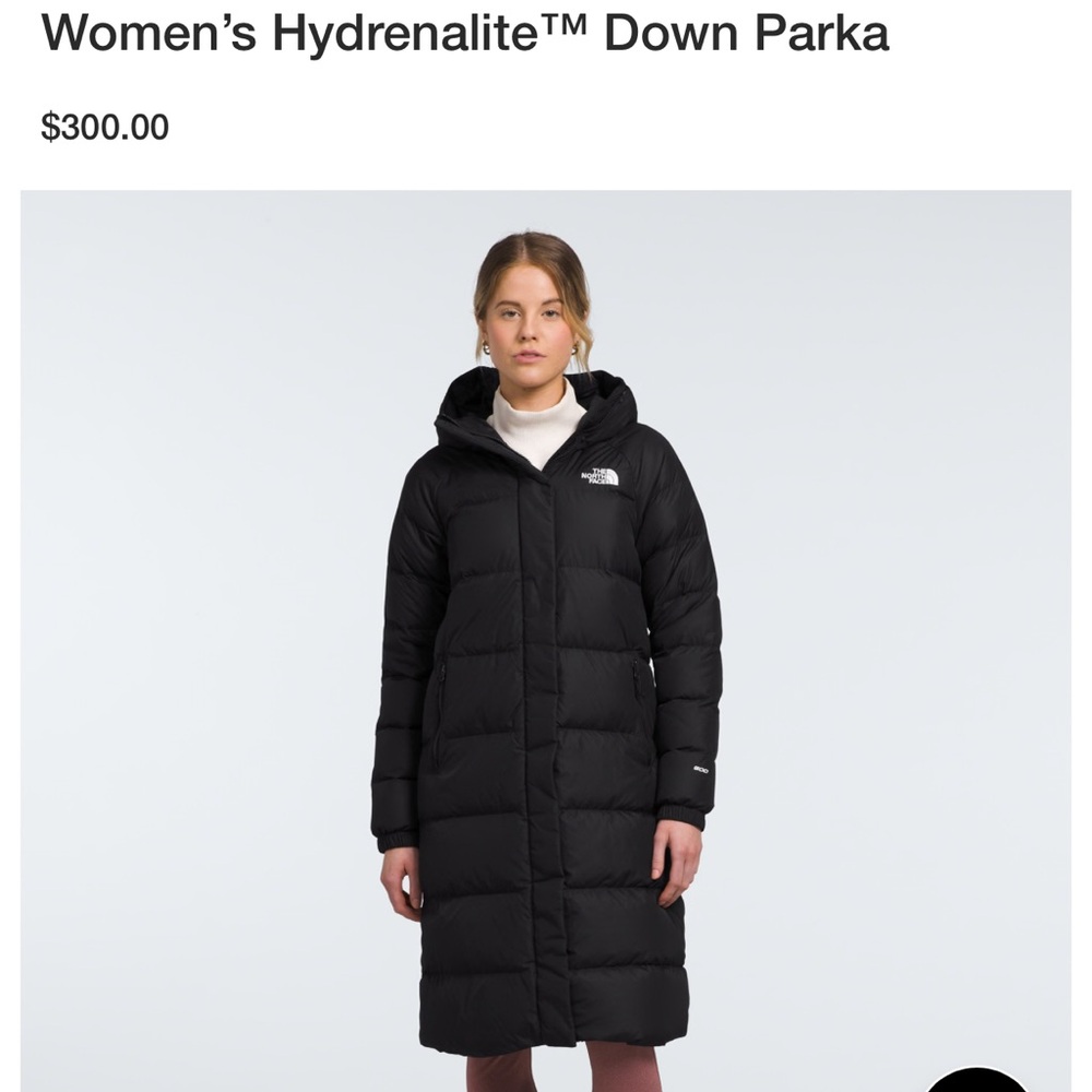 The North Face Women's Black Hydrenalite Down Parka